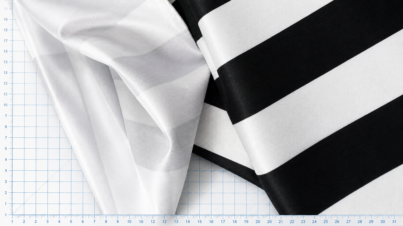 Black & White Wide Stripe Knit