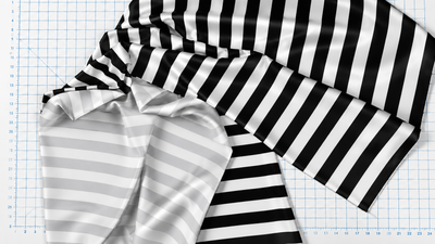 Black & White Wide Stripe Knit