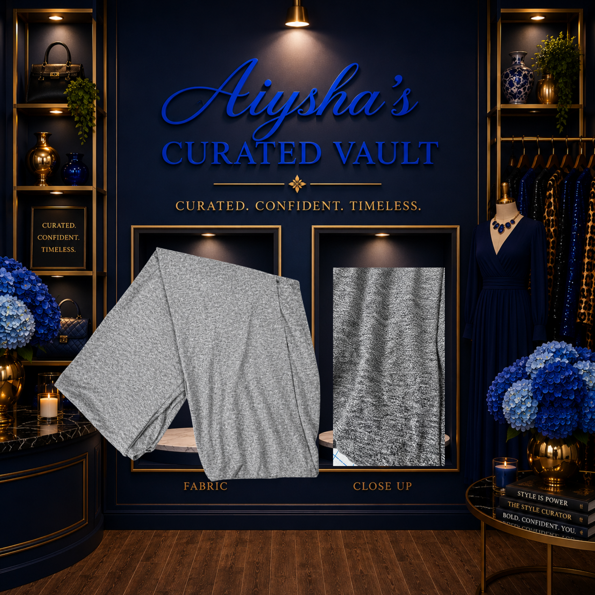 Heather Gray Knit